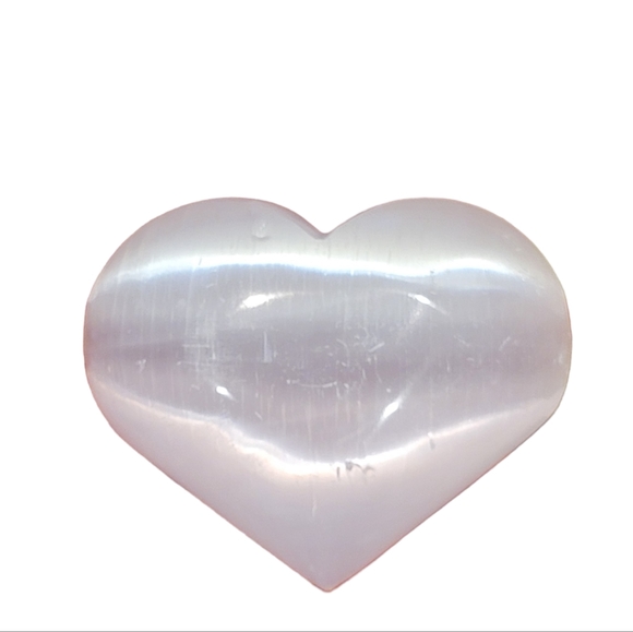 Selenite Heart - Picture 3 of 5